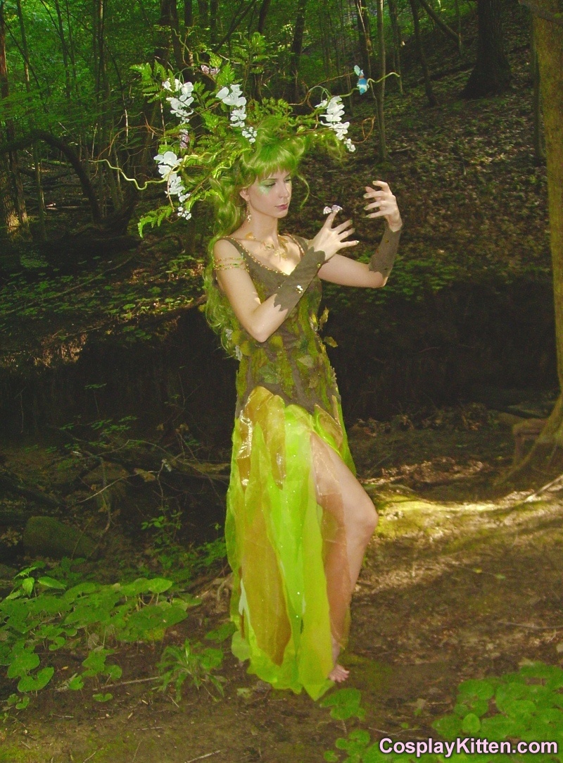 I'd been planning a Dryad costume for some time, since I'm an ear...